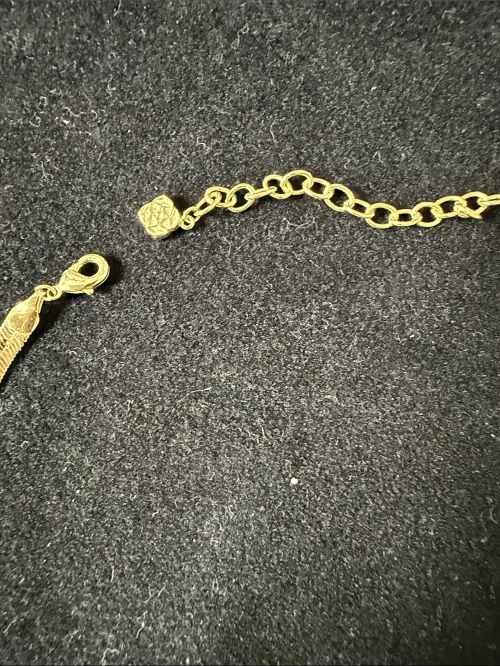 Gold Floral Accent Choker Necklace - Women Jewelry - Picture 3 of 3